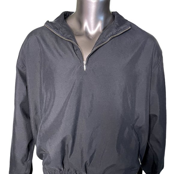 Eddie Bauer Pullover Jacket Quarter Zip Golf Windbreaker EBTEK XL u - Picture 2 of 9